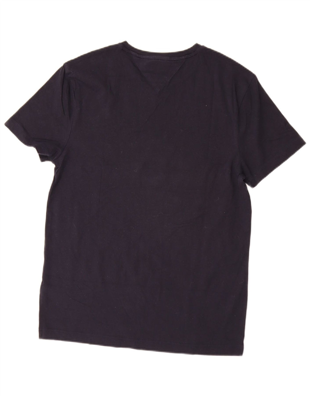 TOMMY HILFIGER Stretch Slim Fit T-shirt mænds top mellem marineblå bomuld