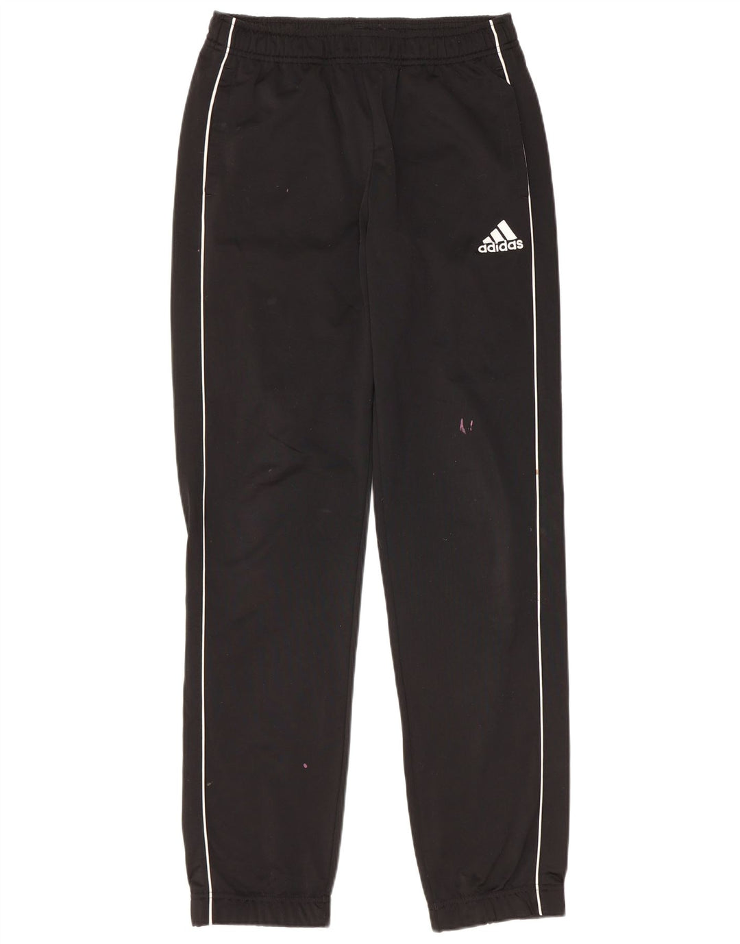 Adidas Pige Træningsdragt Bukser Joggers 15-16 År Sort Polyester