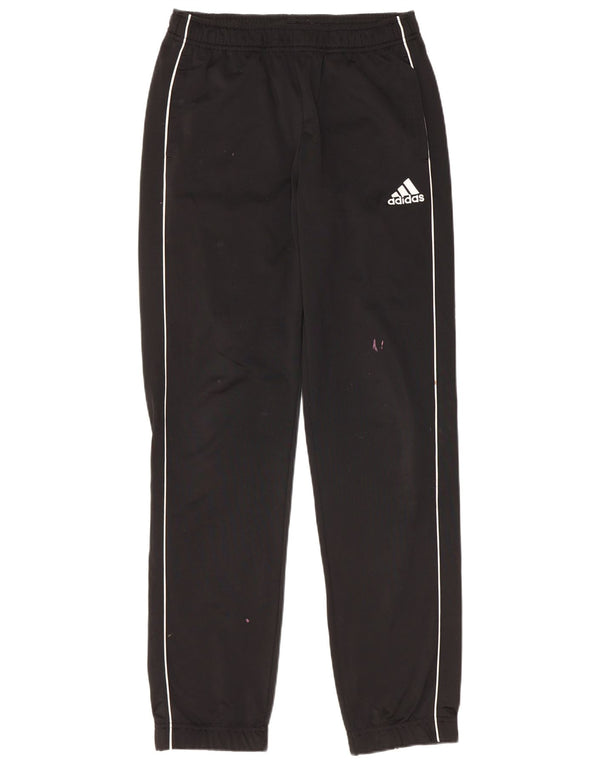 Adidas Pige Træningsdragt Bukser Joggers 15-16 År Sort Polyester