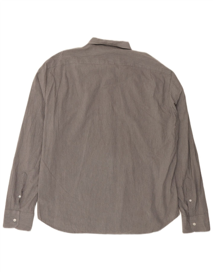 J. CREW Herre Slim Shirt XL Grå Bomuld