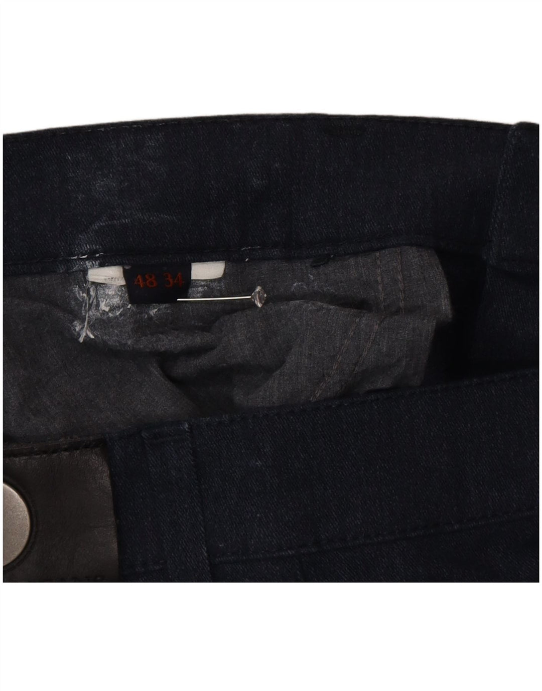 Trussardi Straight Jeans til mænd W34 L30 Marineblå