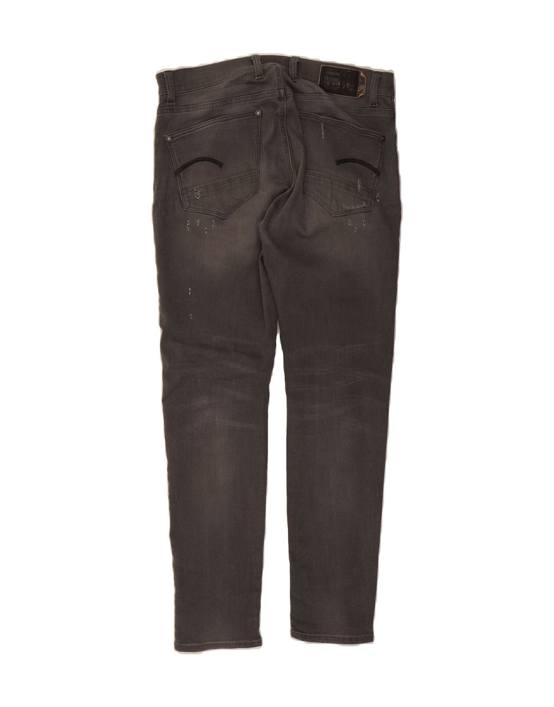 G-STAR Mens Slim Jeans W34 L30 Grey Cotton Vintage G-Star and Second-Hand G-Star from Messina Hembry 