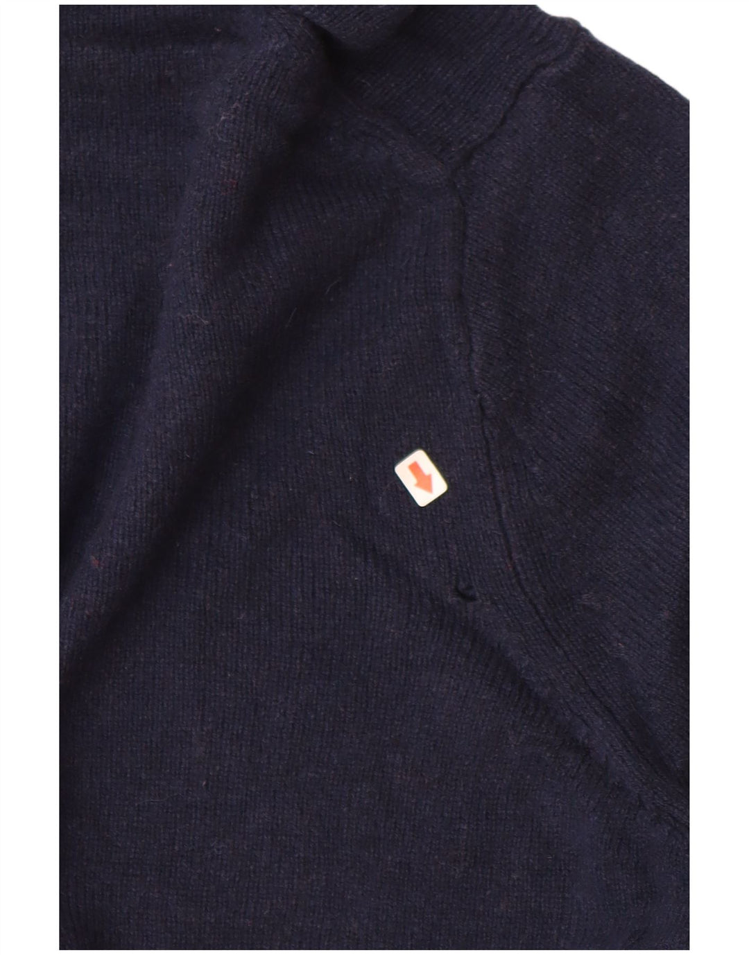Marks & Spencer Herre Boat Neck Jumper Sweater Stor Marineblå Uld