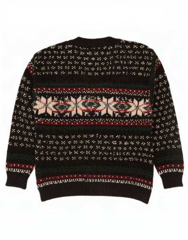 Marks & Spencer Herre St. Michael Crew Neck Jumper Sweater XL Sort