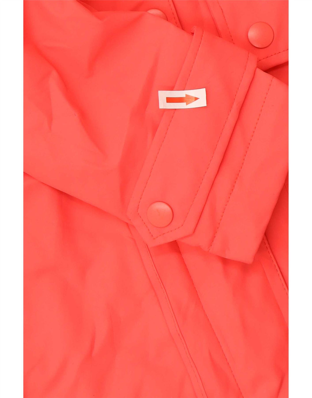 Marks & Spencer Dame Hætte Oversized regnjakke UK 8 Small Orange