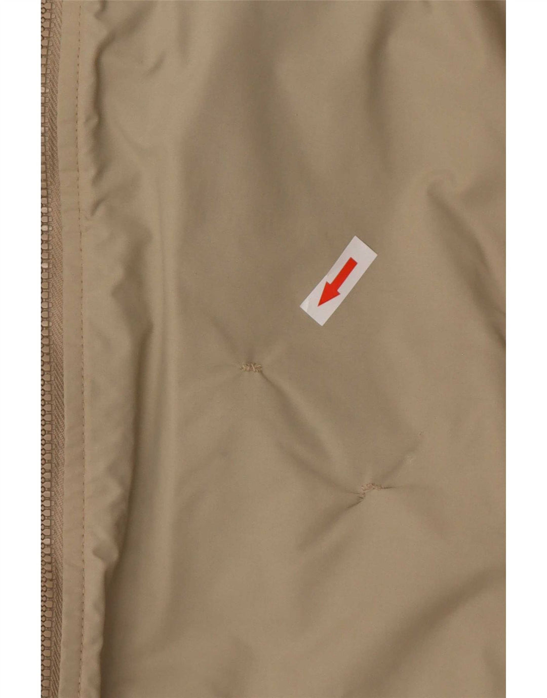 North Sails Herre Bomber Polstret Jakke UK 40 Stor Khaki Polyamid