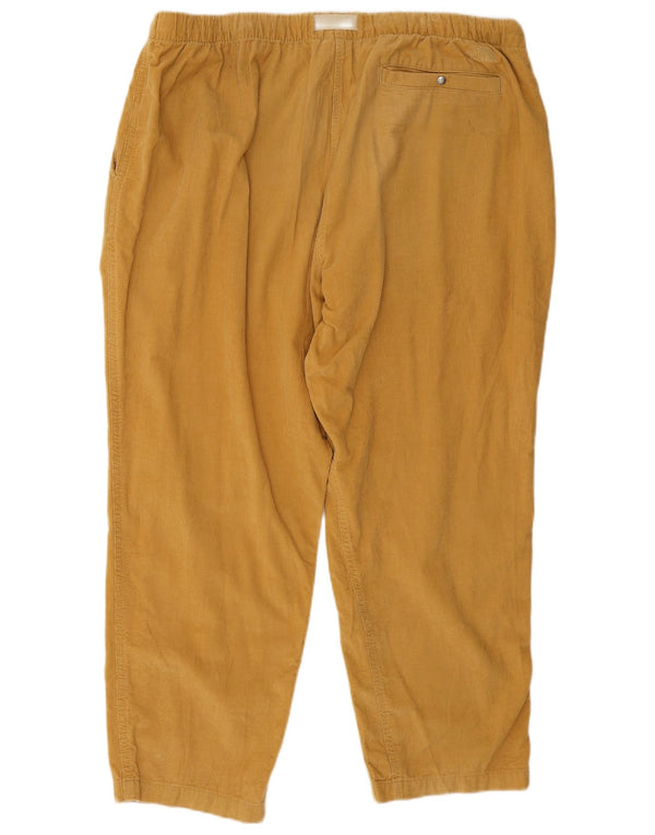The North Face Herre Crop Corduroy Bukser 2XL W40 L26 Gul Polyester