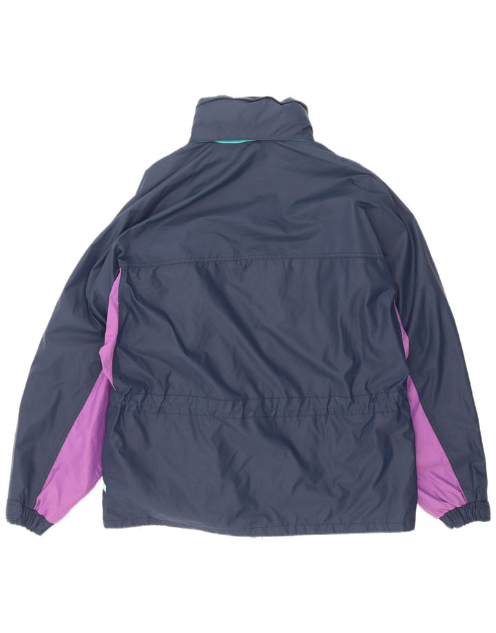 Great Escapes Herre Polartec grafisk skijakke IT 52 XL Marineblå