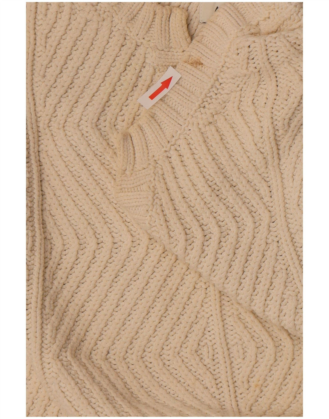 Marks & Spencer Dame V-hals sweater UK 10 Small Off White