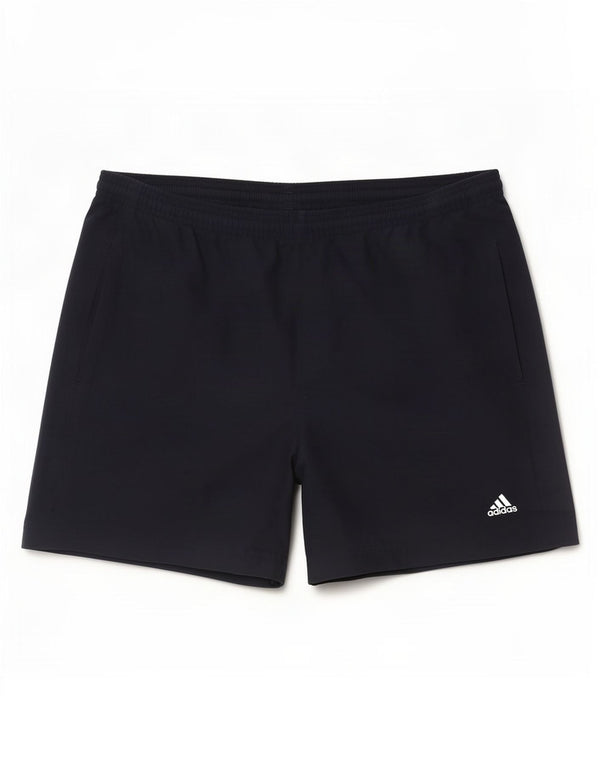 Adidas Womens Sports Shorts UK 18 XL Navy Blue Polyester