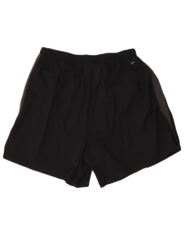 Nike Herre Dri Fit Sportshorts Medium Sort Colourblock