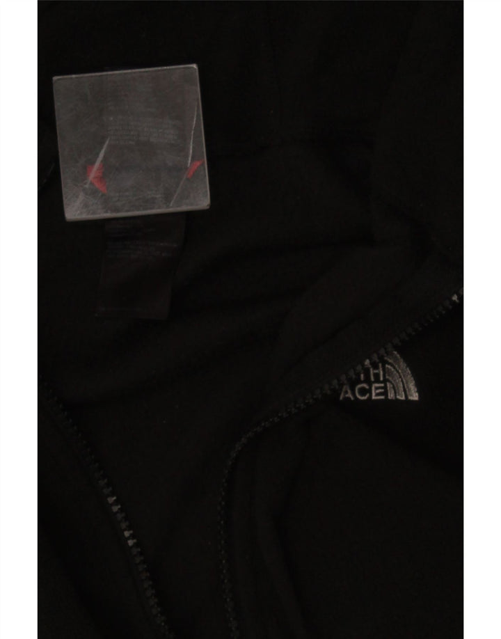 The North Face Fleecejakke med hætte til kvinder UK 12 Medium Sort Polyester