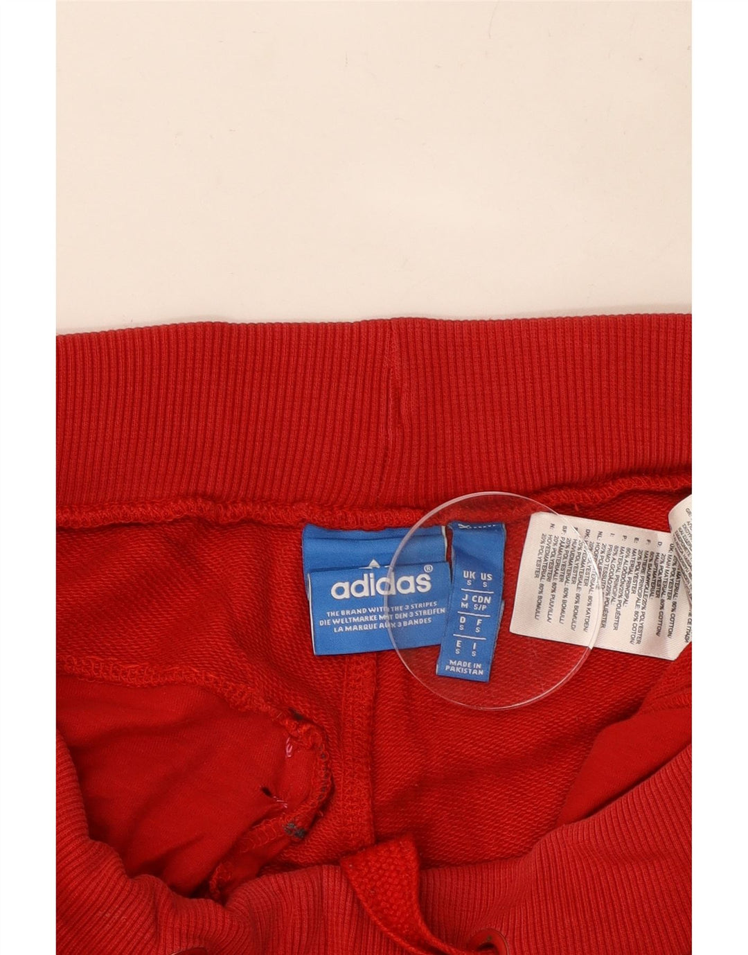 ADIDAS Træningsdragt til mænd Joggers Små røde bomuld