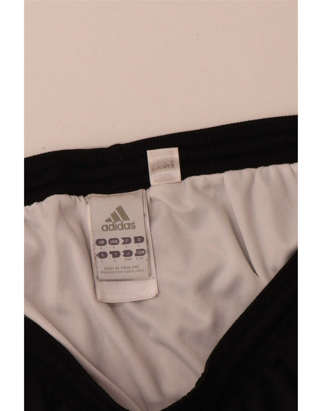 Adidas Sportsshorts til mænd, store sorte polyester