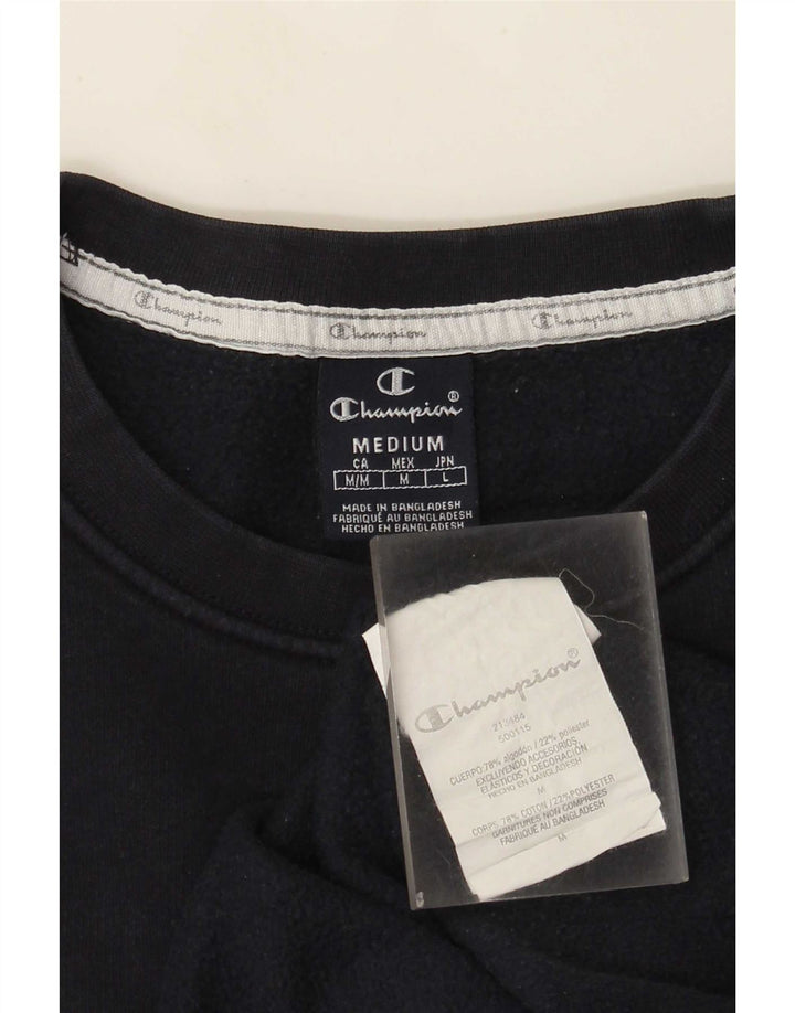 Champion Herre Sweatshirt Jumper Medium Navyblå Bomuld