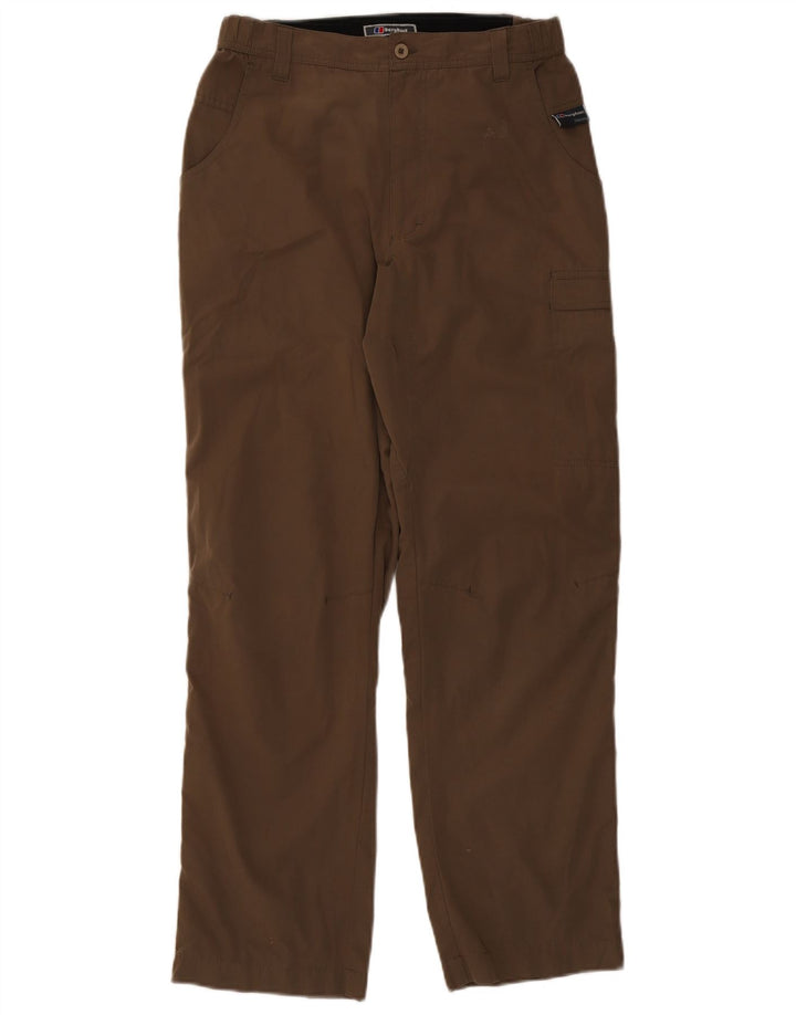 Berghaus lige cargobukser til kvinder W32 L30 brun polyester