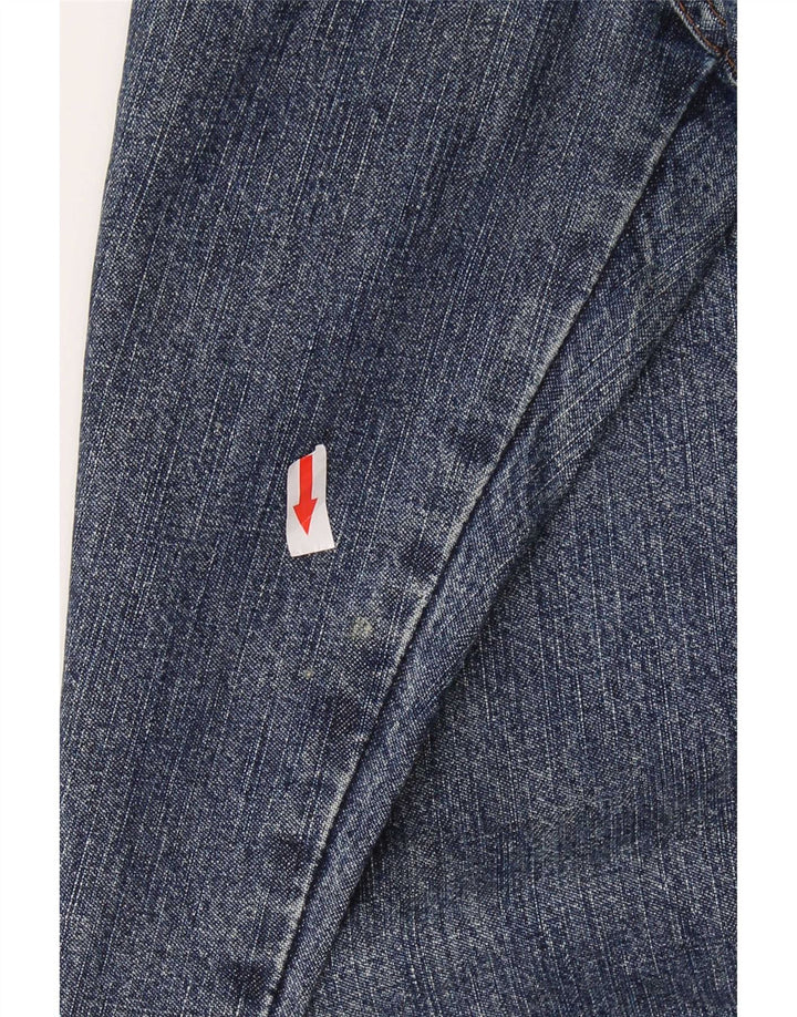 Calvin Klein Straight Jeans til mænd W34 L31 Blå Bomuld