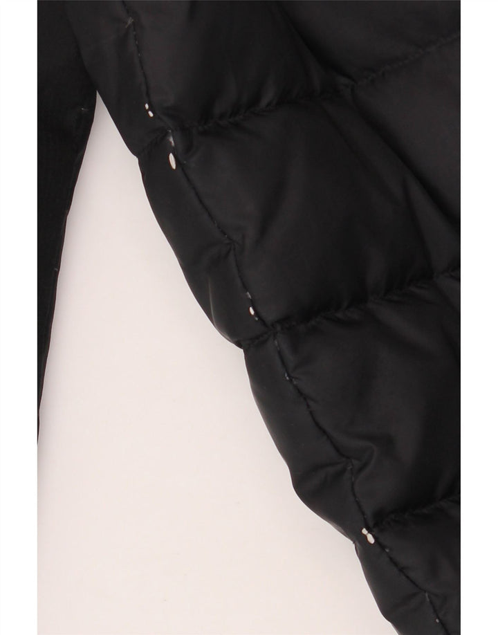 ADIDAS Herre hættepolstret frakke UK 38 Medium Black