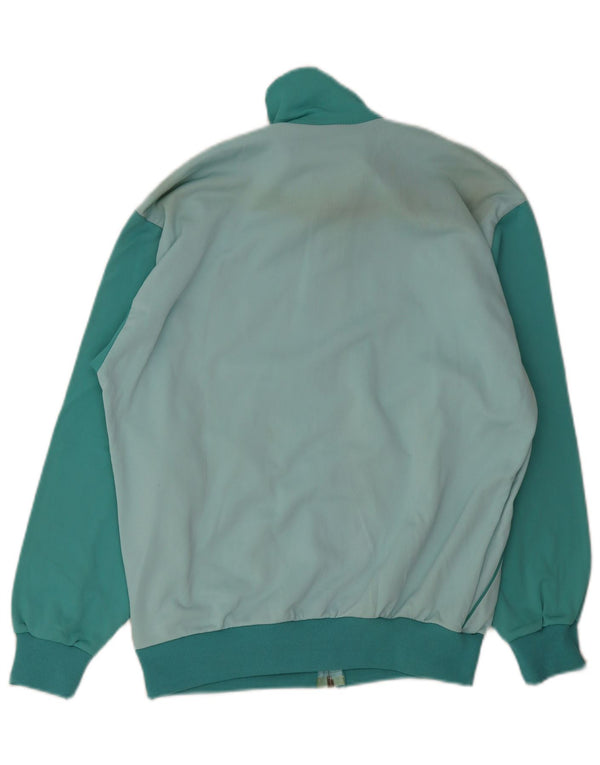 Campagnolo Mens Tracksuit Top Jacket IT 48 Medium Green Colourblock