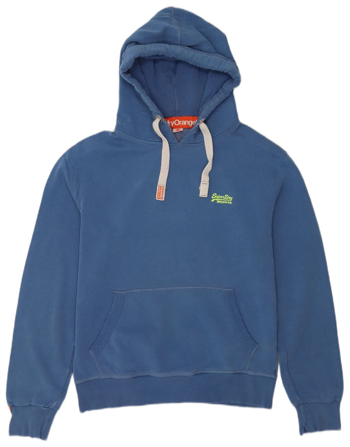Superdry Hættetrøje til mænd 2XL Blå bomuld