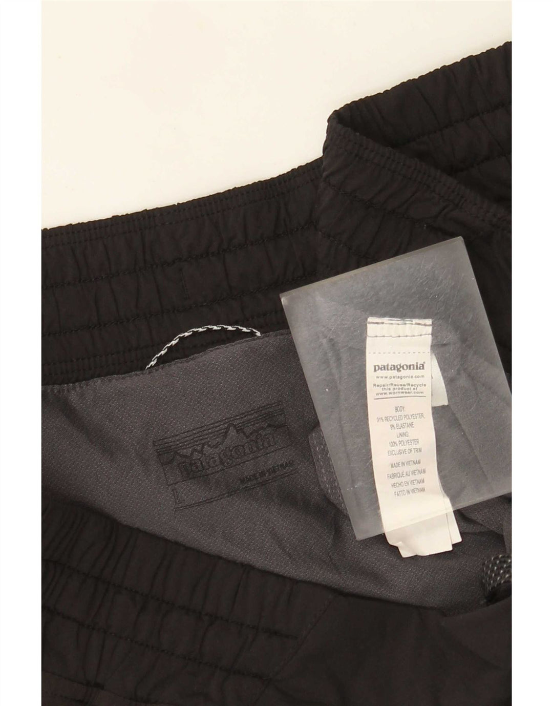 Patagonia Sportsshorts til kvinder UK 16 Large Black Polyester