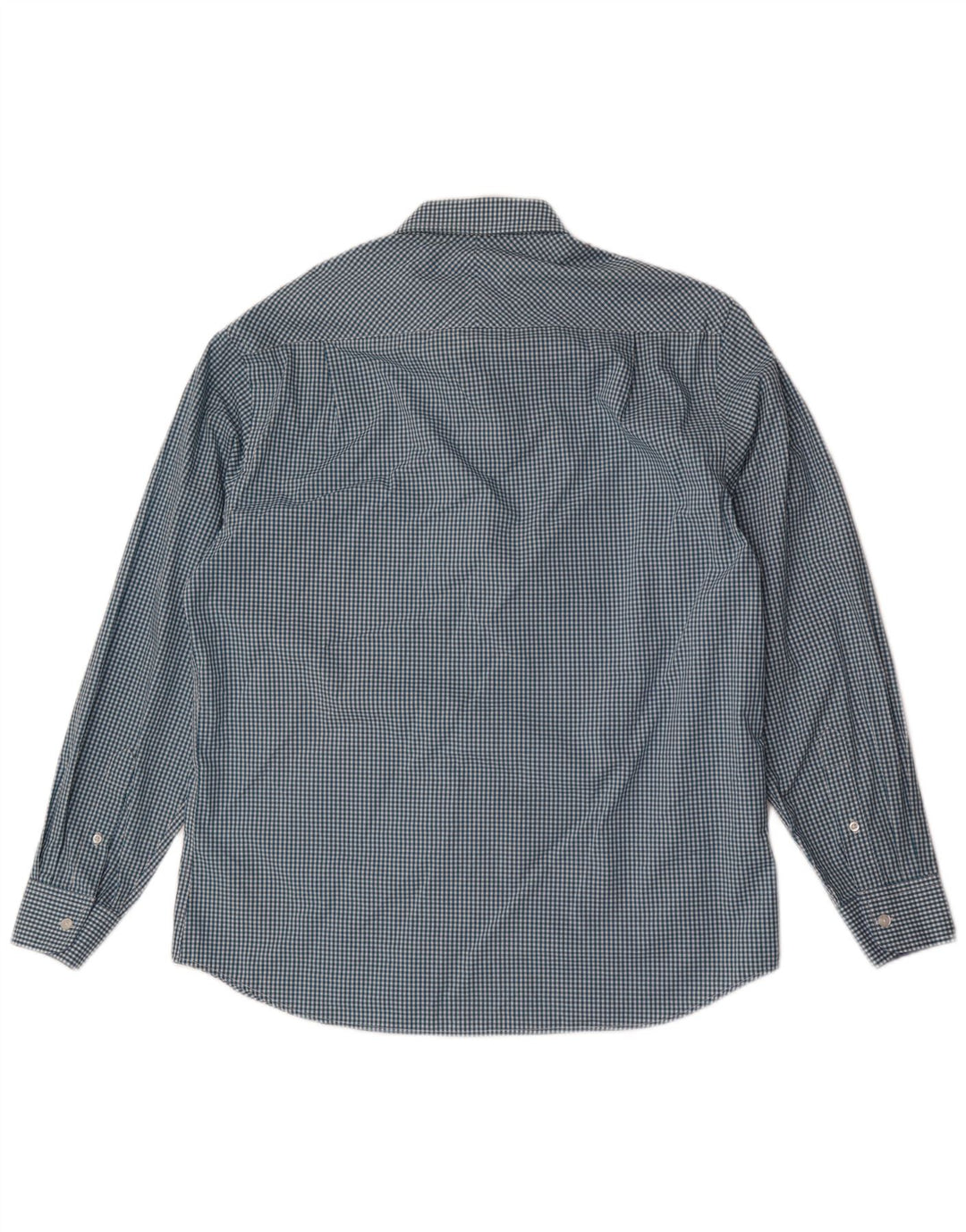 Nautica herreskjorte str. 16 1/2 Large Blue Gingham Cotton