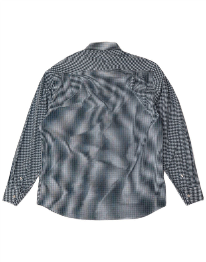 Nautica herreskjorte str. 16 1/2 Large Blue Gingham Cotton
