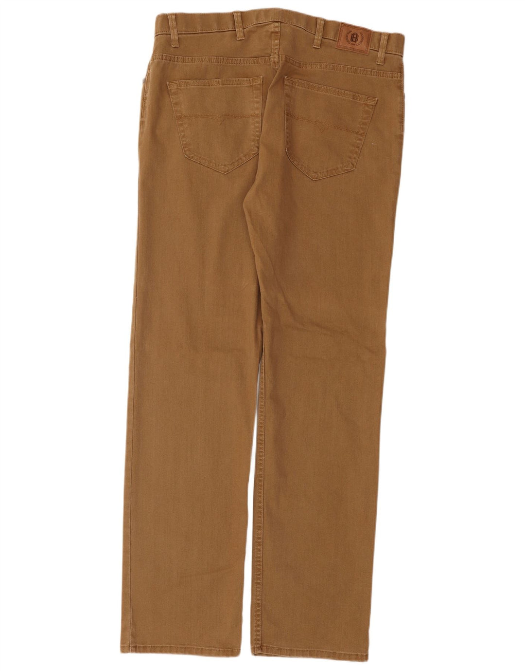 Marks & Spencer Straight Jeans til mænd W38 L33 Brun bomuld
