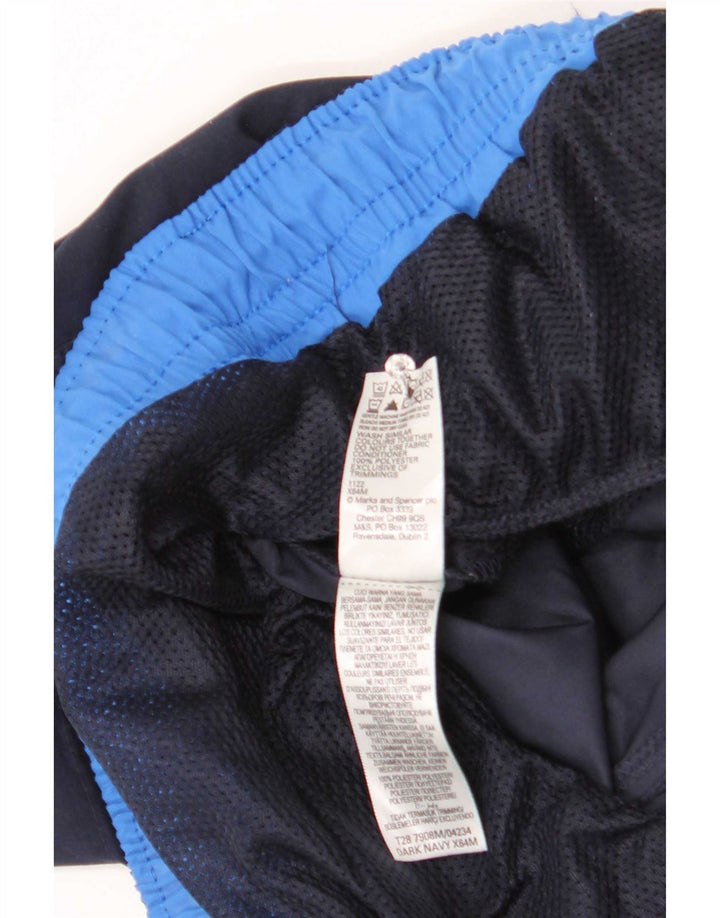 Marks & Spencer Badeshorts til mænd store marineblå polyester