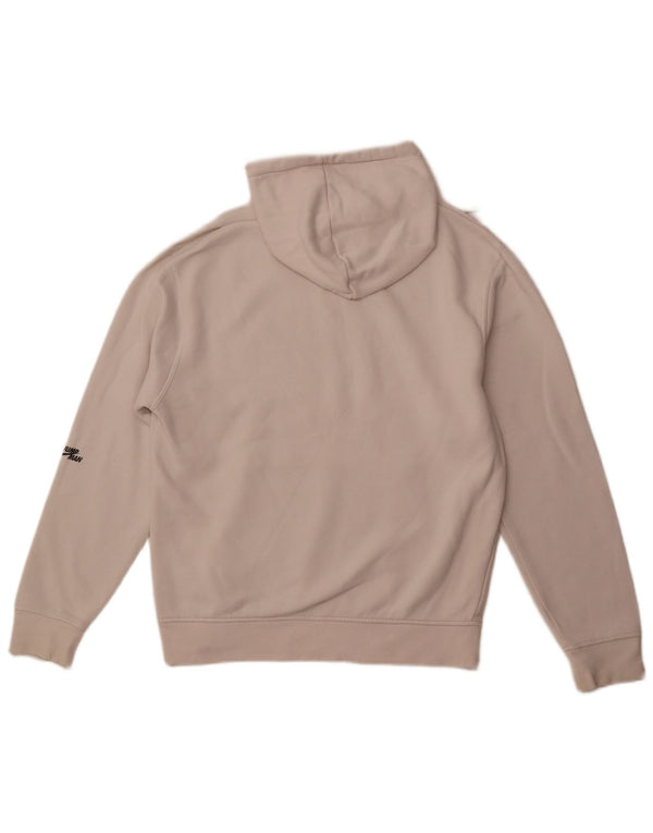 JORDAN Herre Loose Fit grafisk hættetrøje Jumper Small Off White Bomuld