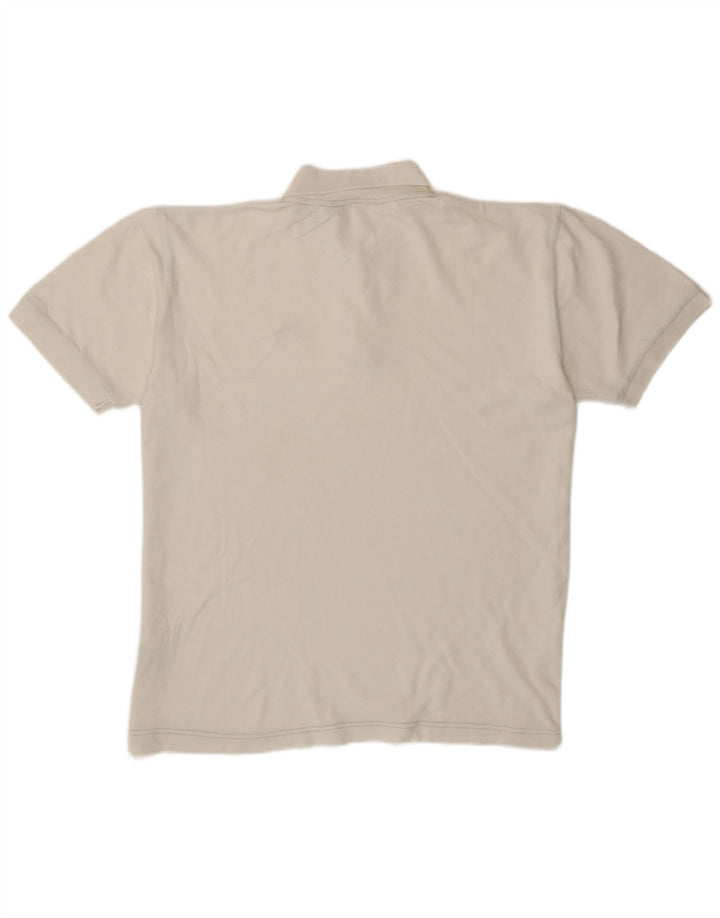 Kappa herre poloshirt XL hvid bomuld