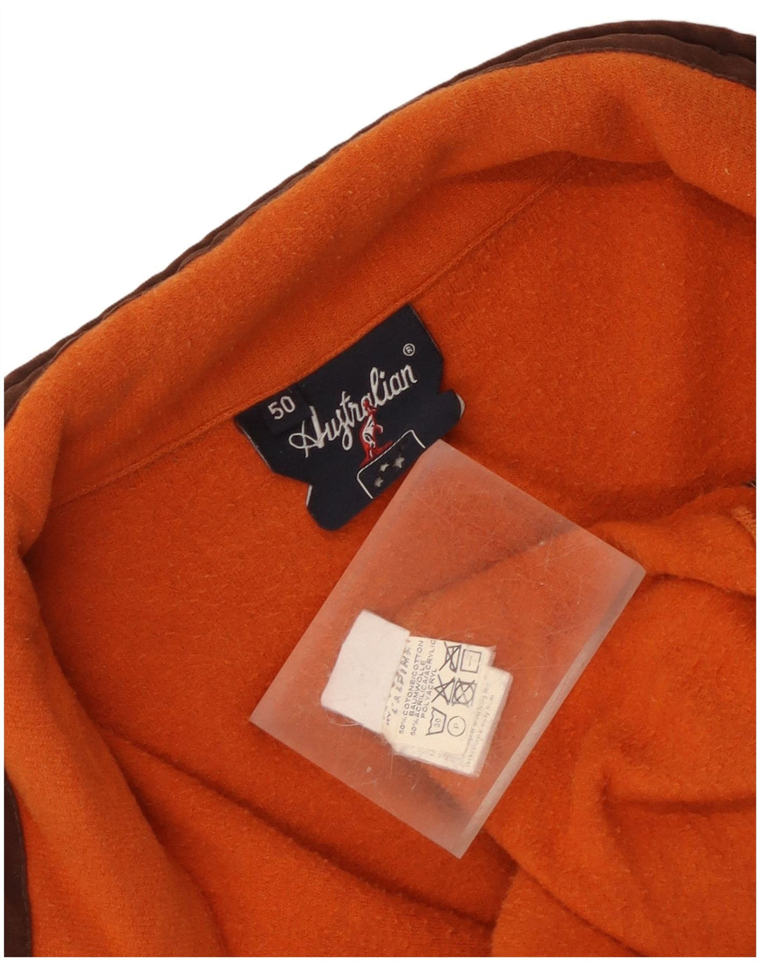 AUSTRALIAN L'ALPINA Træningsdragt til mænd Topjakke IT 50 Medium Orange Bomuld