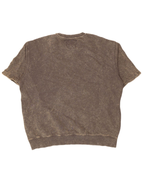 G-Star Herre T-Shirt Top Stor Grå Bomuld