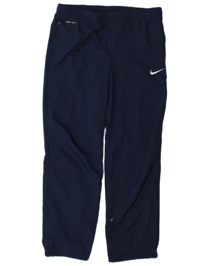 Nike Herre Dri Fit træningsdragt Bukser Små marineblå polyester