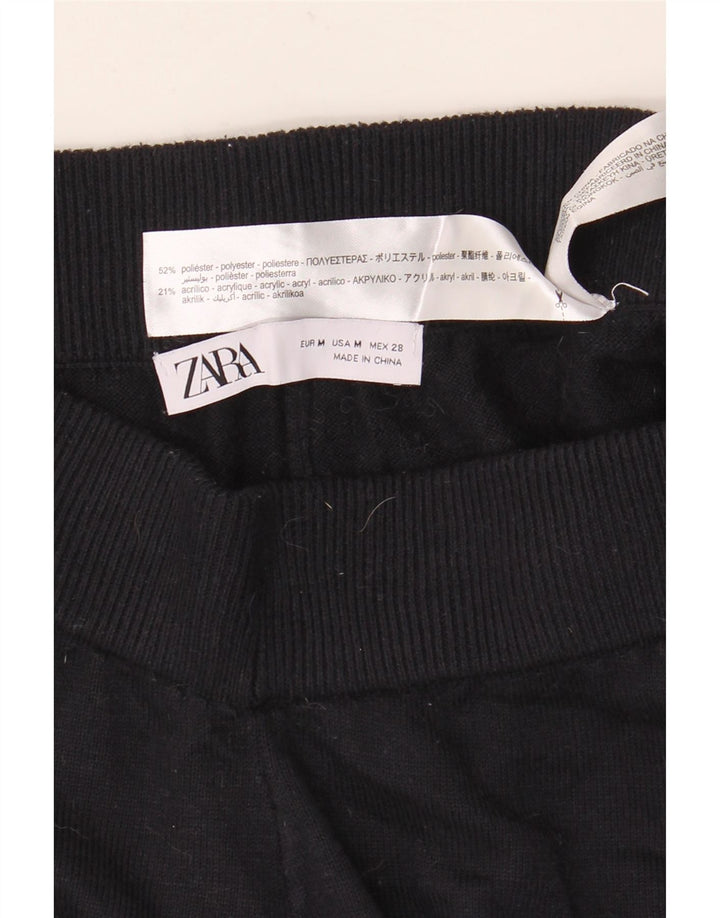 Zara træningsdragt bukser til kvinder UK 14 Mellem marineblå polyester