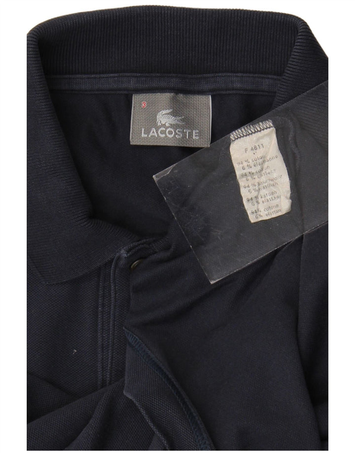 Lacoste herre poloskjorte str. 3 Lille marineblå bomuld