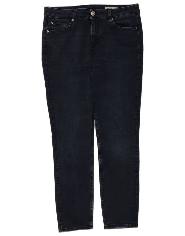 Marks & Spencer Dame The Lily Slim Jeans UK 14 Large W34 L28 Navy Blue