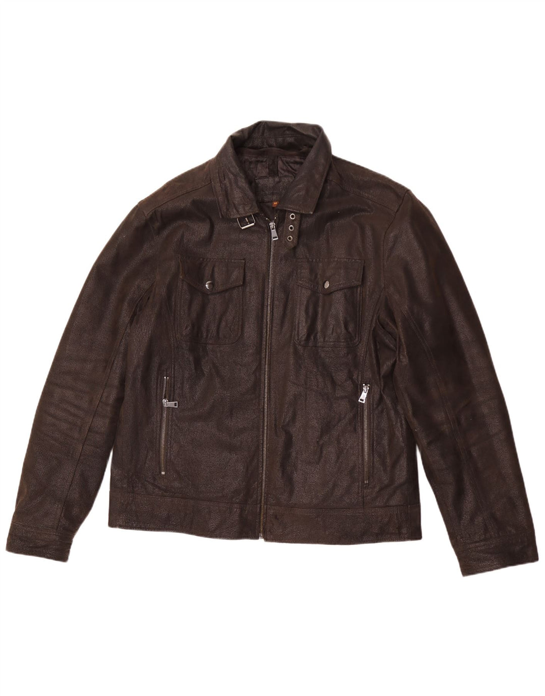 CONBIPEL Herre Læderjakke IT 54 XL Brun