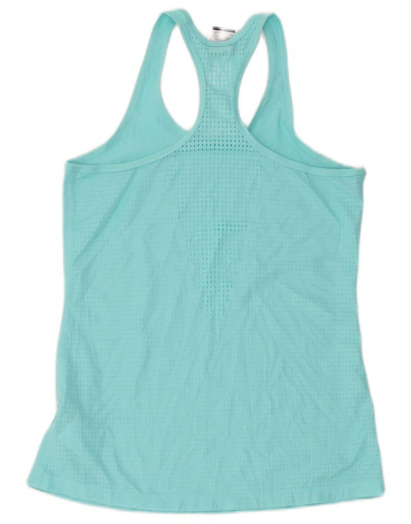 Nike Dame Dri Fit Vest Top UK 14 Stor turkis polyester