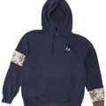 Nike Herre hættetrøje Jumper Medium Marineblå Fair Isle Bomuld