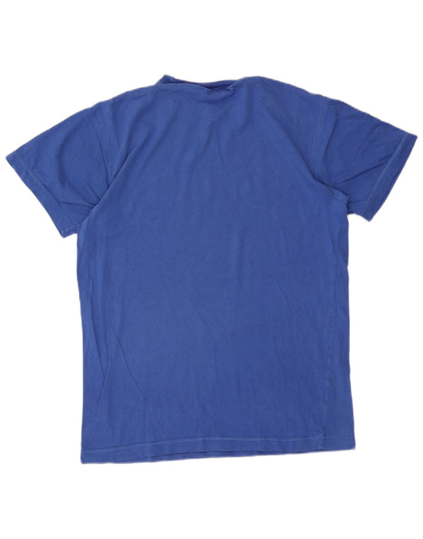 Adidas drenge grafisk t-shirt top 15-16 år blå bomuld