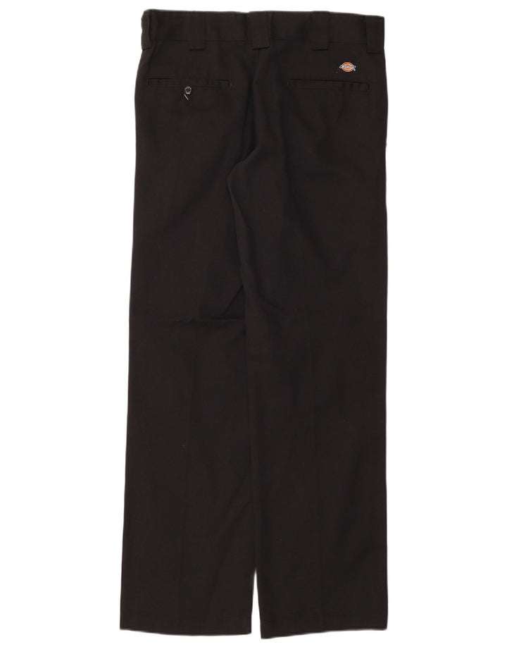 Dickies Herre Slim Straight Chino Bukser W30 L32 Sort Polyester