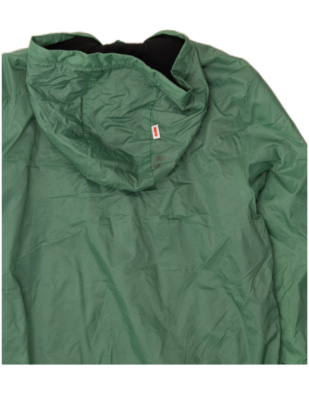 BENETTON Boys Hooded Bomber Jacket 11-12 Years Green Polyamide Vintage Benetton and Second-Hand Benetton from Messina Hembry 