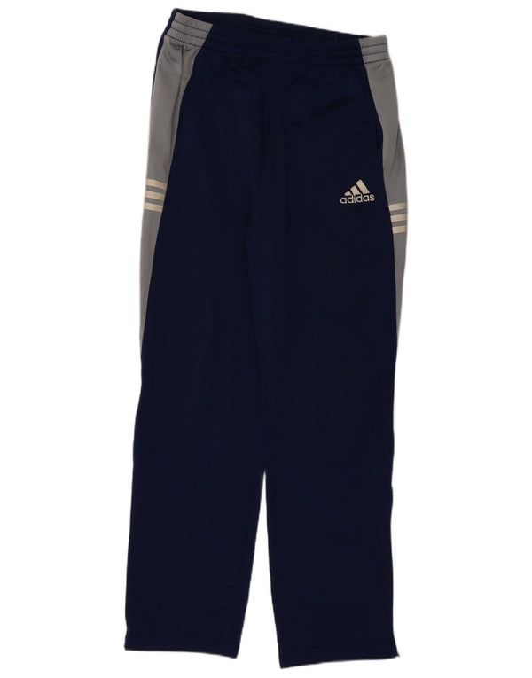ADIDAS Træningsdragtsbukser til mænd UK 40/42 Medium Navy Blue Colourblock