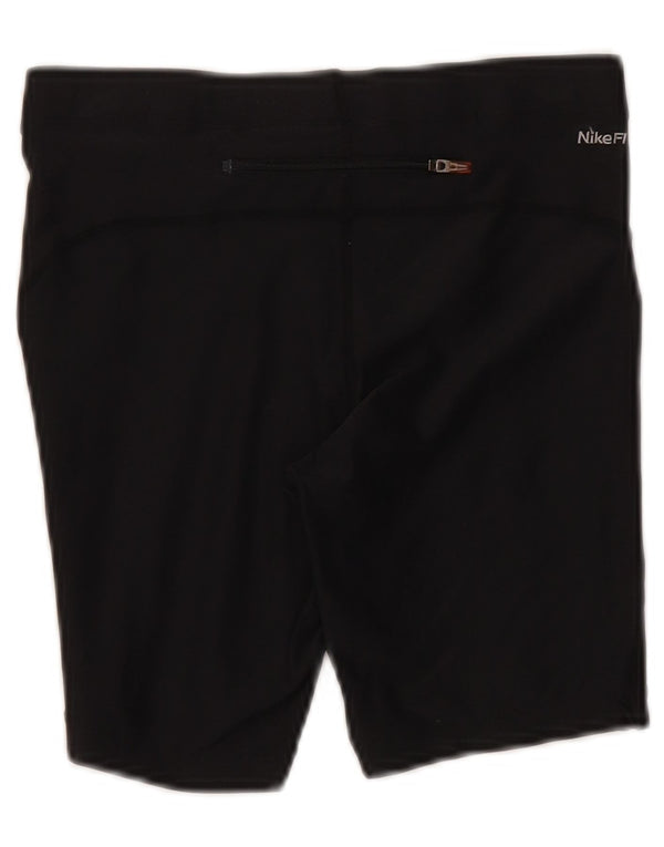 Nike sportsshorts til kvinder UK 6/8 XS sort nylon