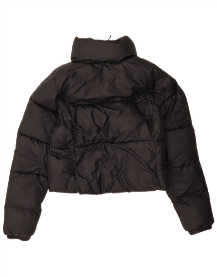 Columbia Womens Crop Polstret jakke UK 10 Small Navy Blue Polyester