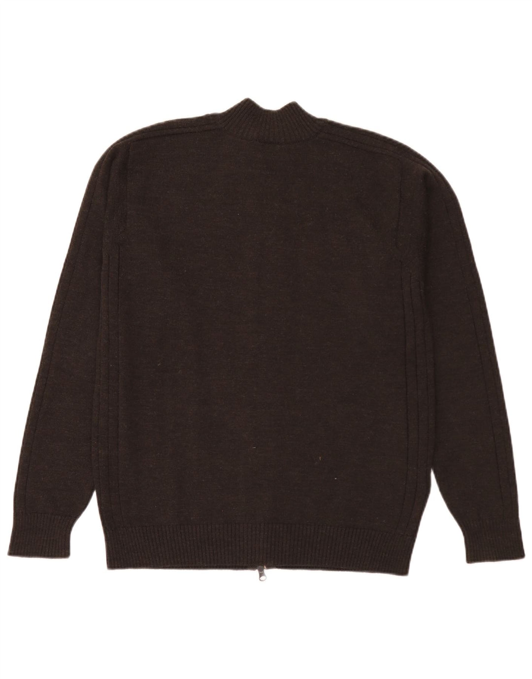 Lacoste Herre cardigantrøje str. 6 XL Brun uld