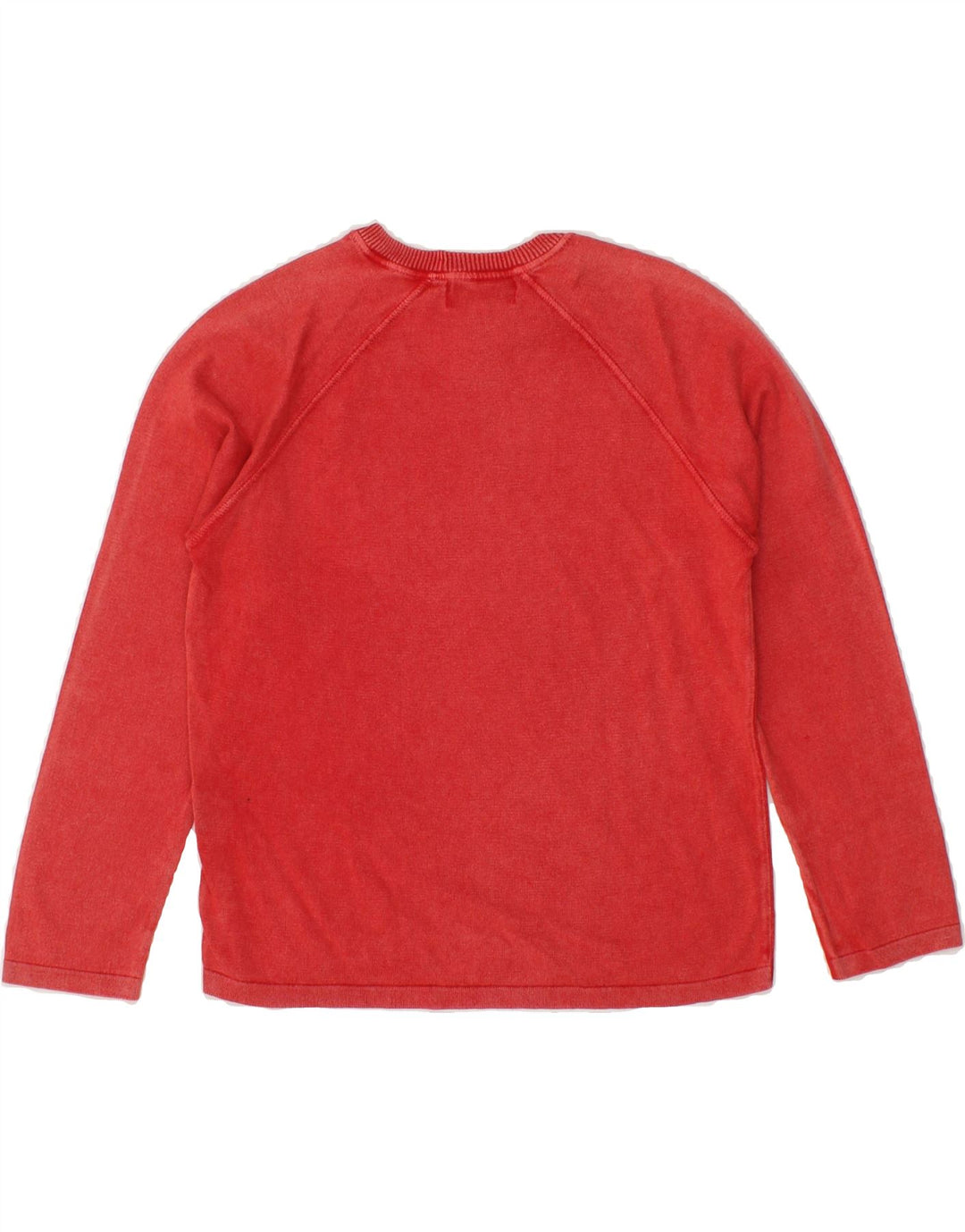 BROOKSFIELD Boys Top Long Sleeve 9-10 Years Red Vintage Brooksfield and Second-Hand Brooksfield from Messina Hembry 