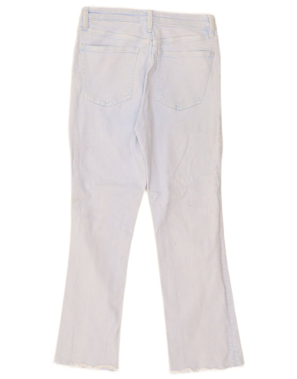 Zara Dame Straight Jeans EU 38 Small W28 L26 Blå
