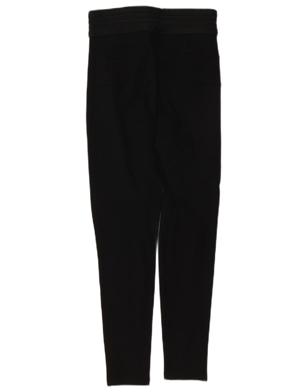 Zara Womens Leggings UK 8 Small Black